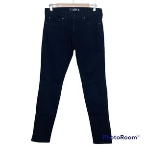 Men’s Hollister Black Skinny Advanced Stretch Jean 31 X 32